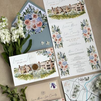 Wild Moon Wedding Stationery