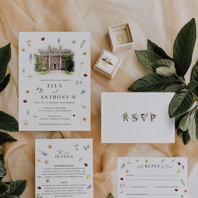 Rose Ink Wedding Stationery