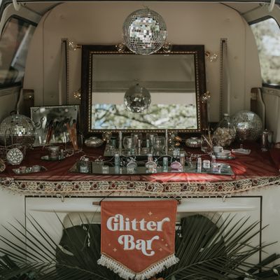 Vintage camper booths 