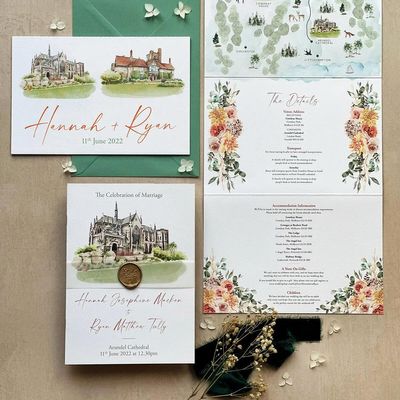 Wild Moon Wedding Stationery