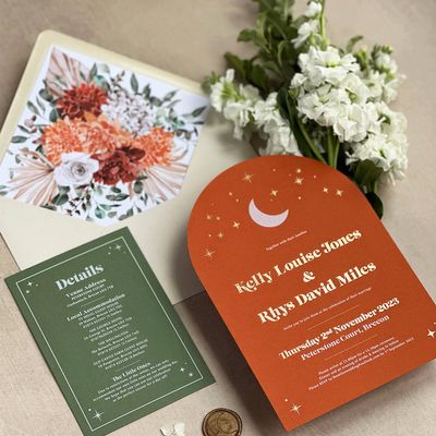 Wild Moon Wedding Stationery