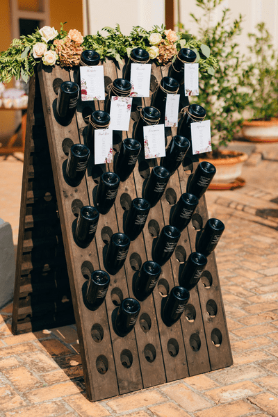 Wine Rack Table Plan