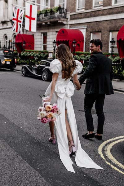 Wedding bows are back! Roundup of bridal inspiration including wedding dresses, bridal shoes and hair accessories.