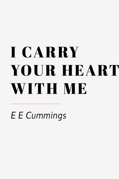 I Carry Your Heart With Me Cover 37