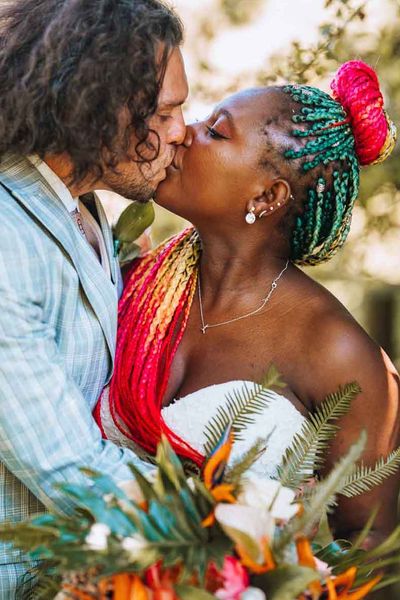 zimbabwean cornish fusion wedding