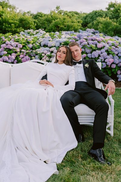 Olivia Culpo and Christian McCaffery wedding