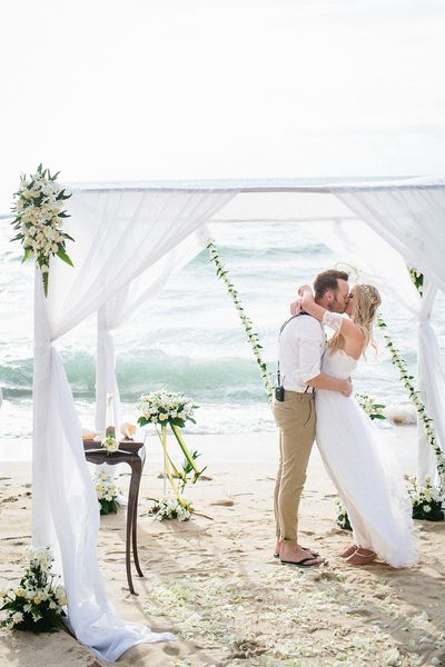 beach weddings roundup on rock my wedding