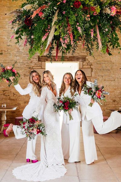 bridesmaid jumpsuits