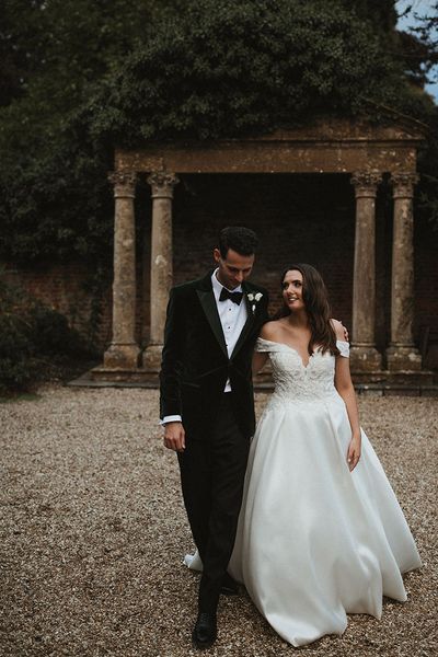 Classic and traditional Brympton House wedding.