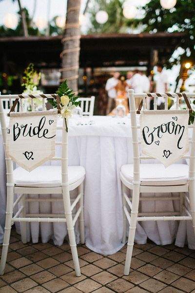 wedding chair decor ideas for any kind of wedding.