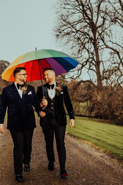 Gay wedding inspiration from real grooms