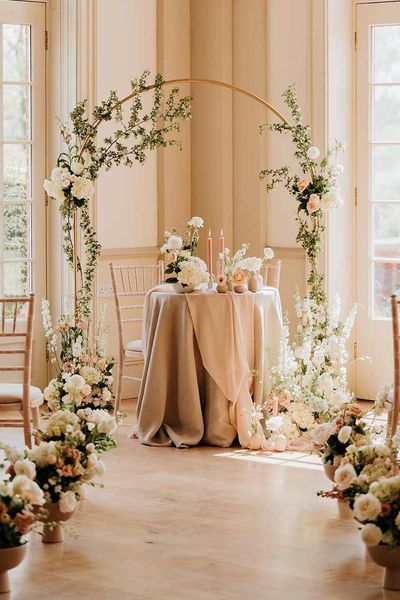 romantic elegant wedding theme