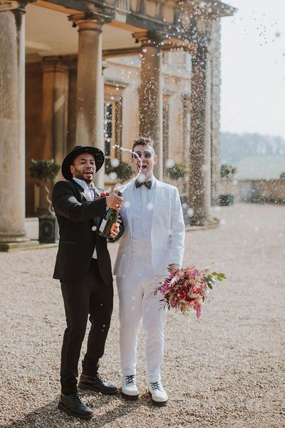 white groom suit Sam Bennett Photography + Film copy