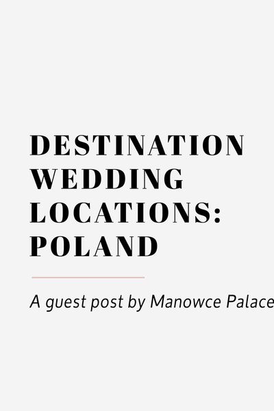 poland wedding destination wedding location