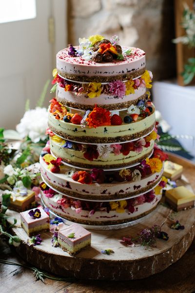  C5 Rustic Wedding Cake Cover