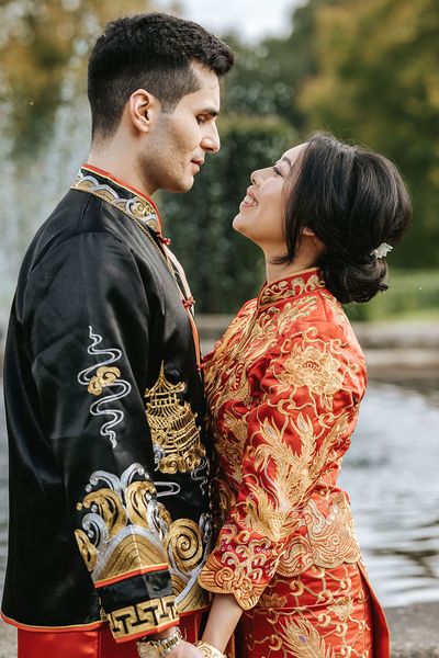 Chinese Tea Ceremony at Ashridge House wedding