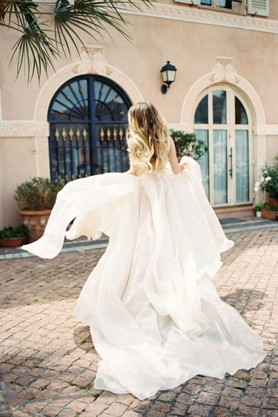 Bride With Long Hair - Wedding Hair Extensions