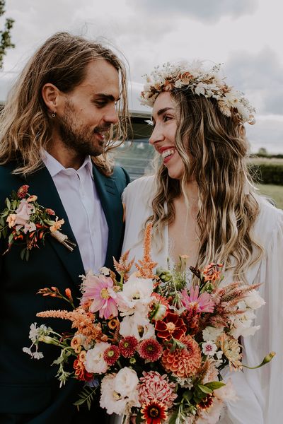 autumn colour bridesmaid dresses