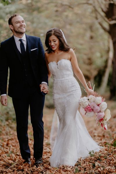 White And Pink Wedding Flowers