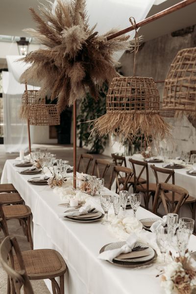 Earthy Wedding Decor