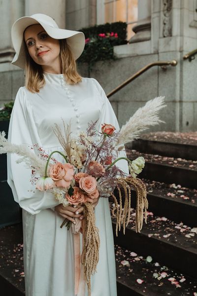 Bride Floppy Sun Hat