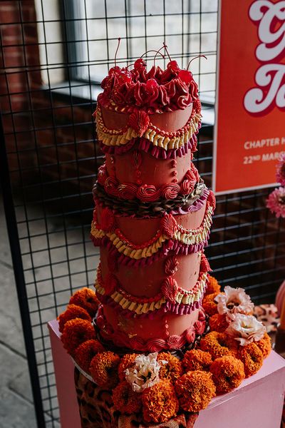 retro wedding cake ideas and designs 