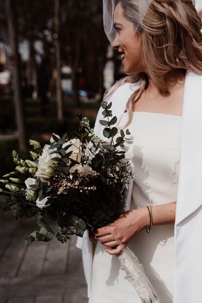 White Wedding Coat