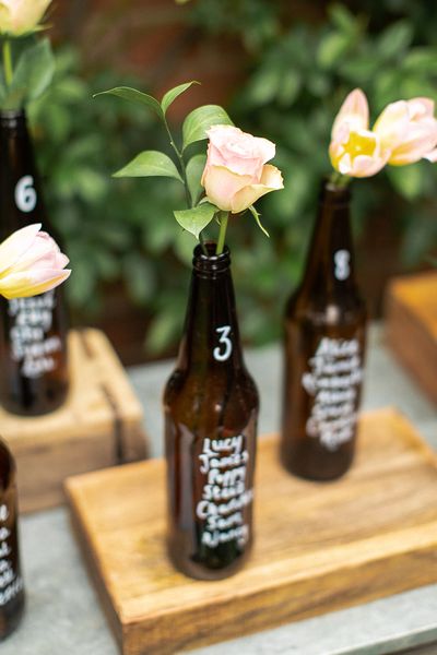 Bottle Table Plan