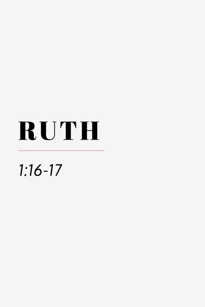 ruth 1 16 17