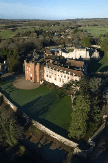 Farnham Castle, an iconic and exclusive venue in Surrey, with stunning historic buildings, beautiful grounds, an exceptional dining experience and guest accommodation.