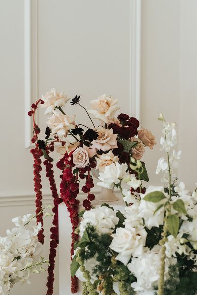 Modern floral design photographed by Pear & Bear Photography