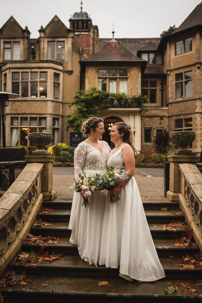 A gorgeous autumn/winter wedding, shot by Daniel Robinson Photography.