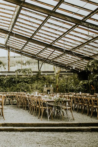 Glasshouse Wedding At Anran Devon