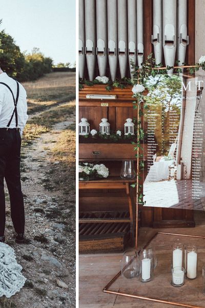 Galia Lahav Mermaid Style Wedding Dress // Longbourn Estate Barn // Images By The Vedrines