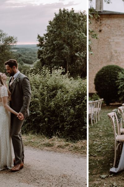 Intimate French Destination Wedding With Outdoor Ceremony