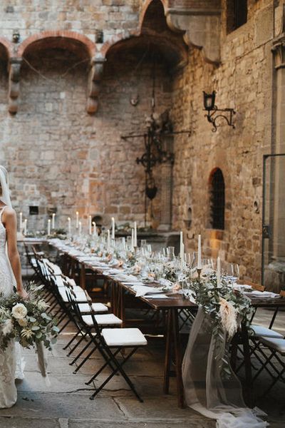 Dreamy Italian Destination Wedding At A Tuscan Castle