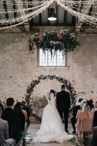 Floral Moon Gate