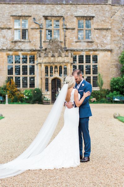 Ivory, Gold and Grey Colour Scheme for Whimsical Country House Wedding at Brympton House with Bride in St Patrick La Sposa, shot by Helen Cawte Photography