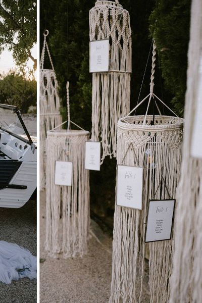 Macrame Table Plan