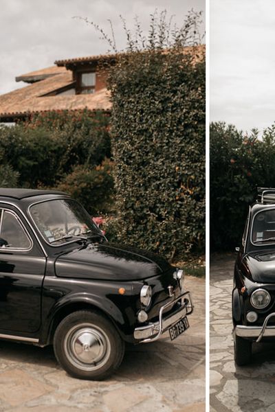 Fiat 500 Wedding Car