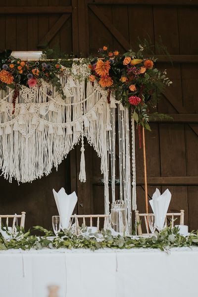 Macrame Wedding Backdrop