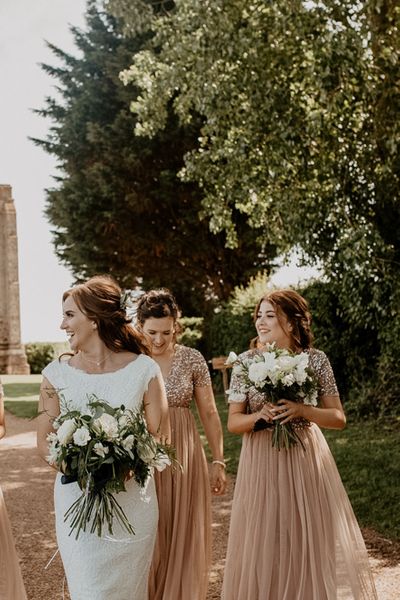 Rose Gold Bridesmaid Dresses