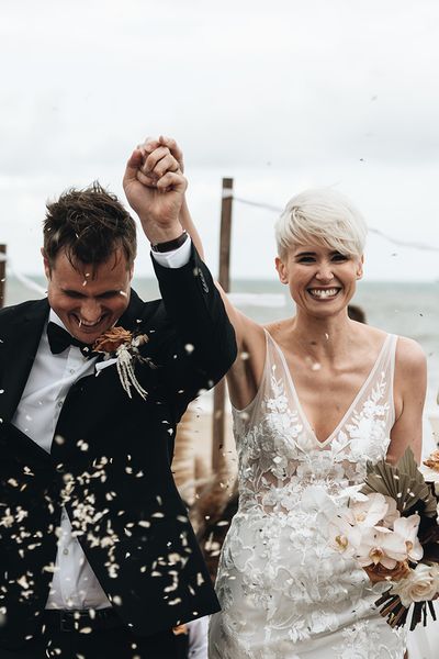 Bride with Short Hair