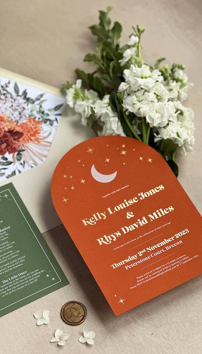 Wild Moon Wedding Stationery