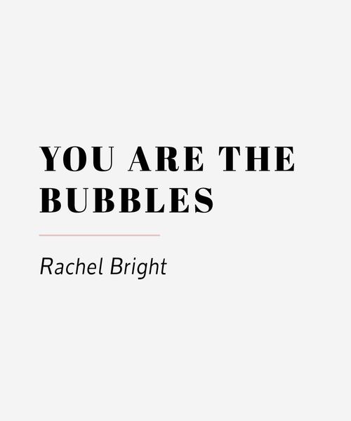 Cover 5 You are the bubbles