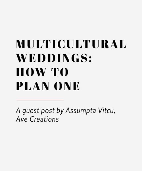 multicultural weddings how to plan one