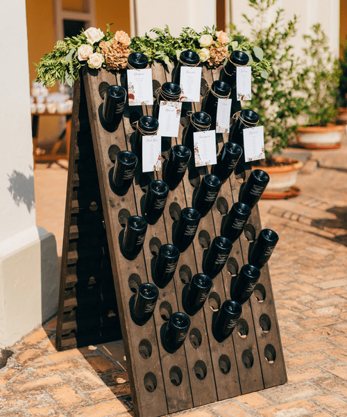 Wine Rack Table Plan