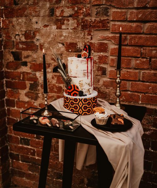 Horror Movie Wedding Cake