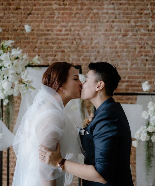 asian lesbian wedding