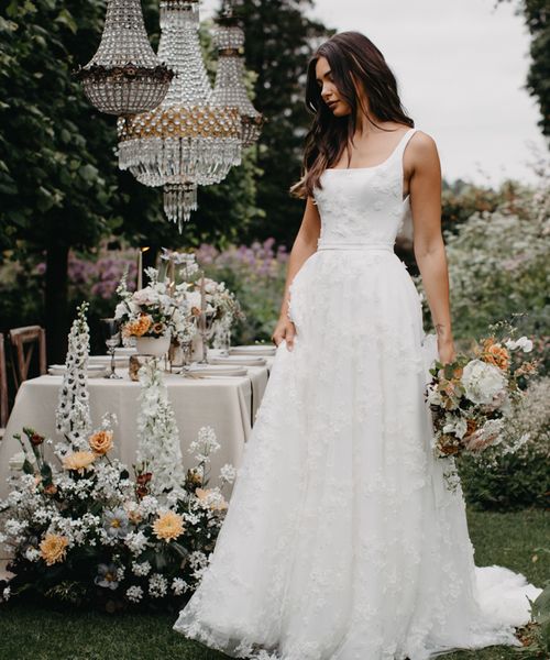 New Nova 2022 Suzanne Neville bridal collection at Barnsley House